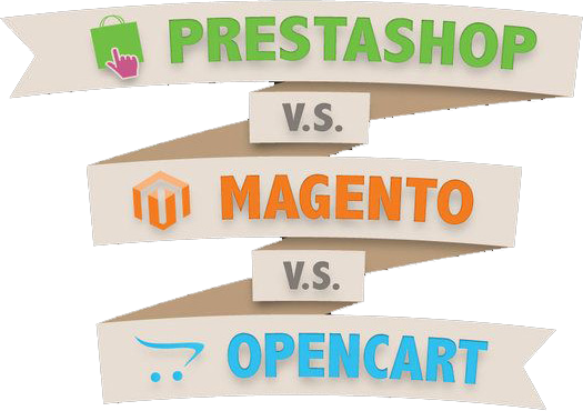 Magento opencart Prestashop