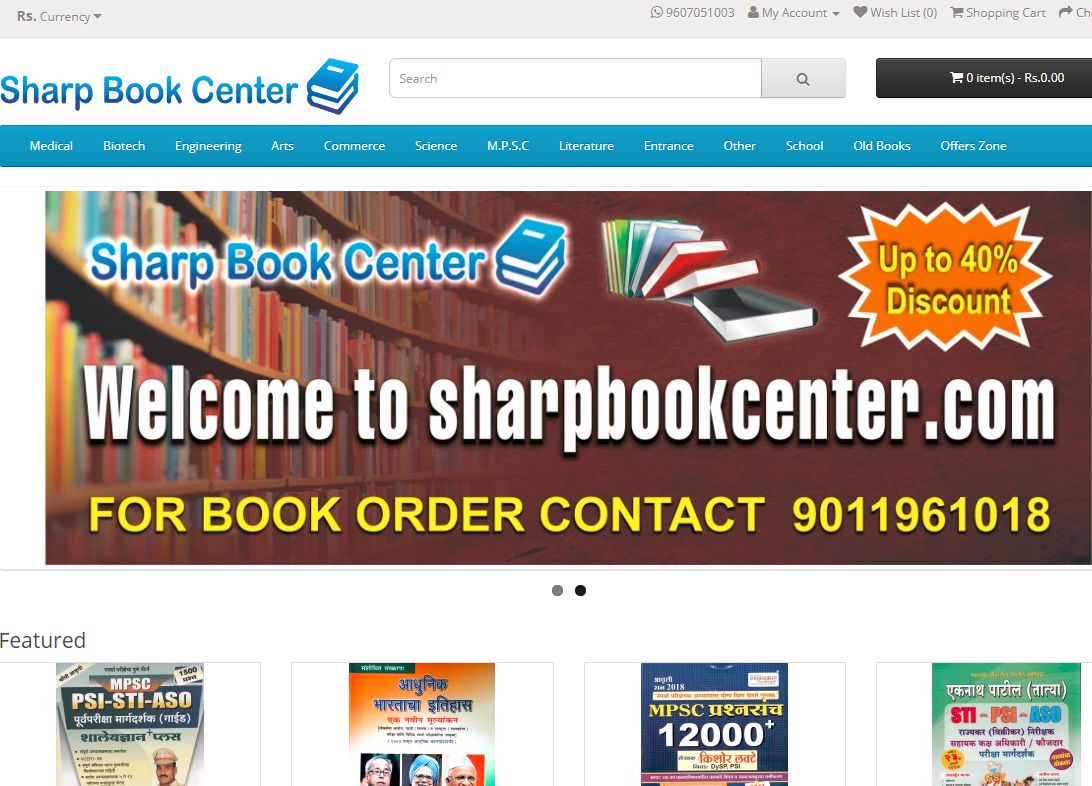 sharp book center